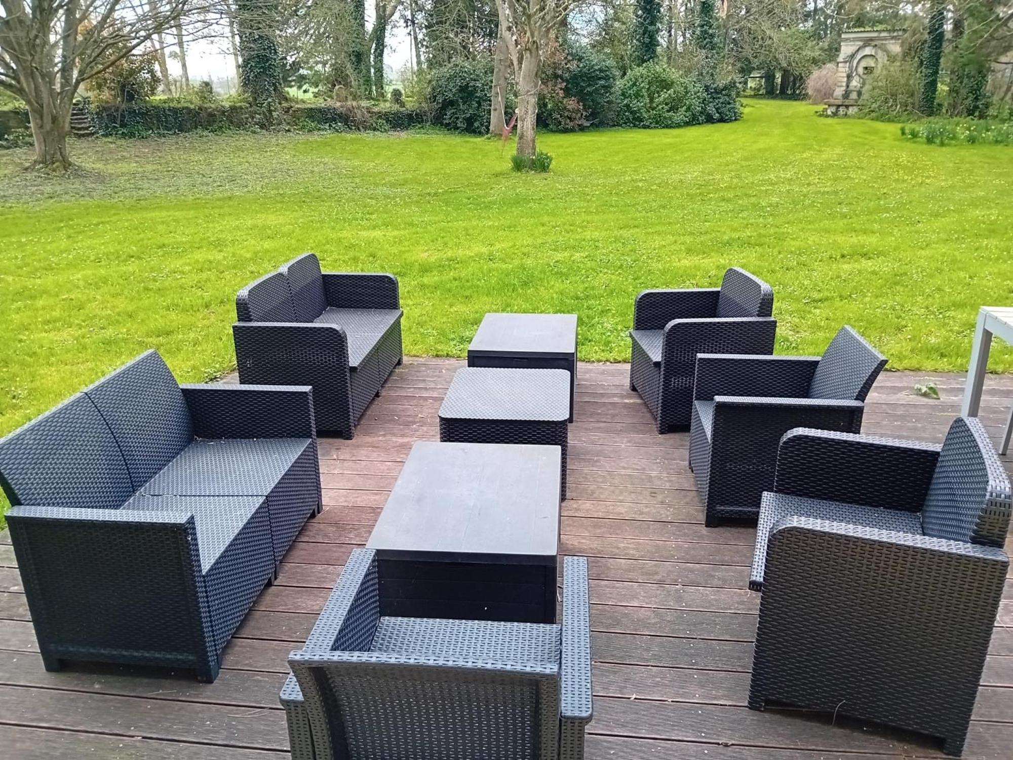Magnifique Chateau Renove Proche Bourg Grand Parc Belle Terrasse Billard, Ping Pong, Proche Bayeux Et Plages Du Debarquement Tilly-sur-Seulles Eksteriør billede